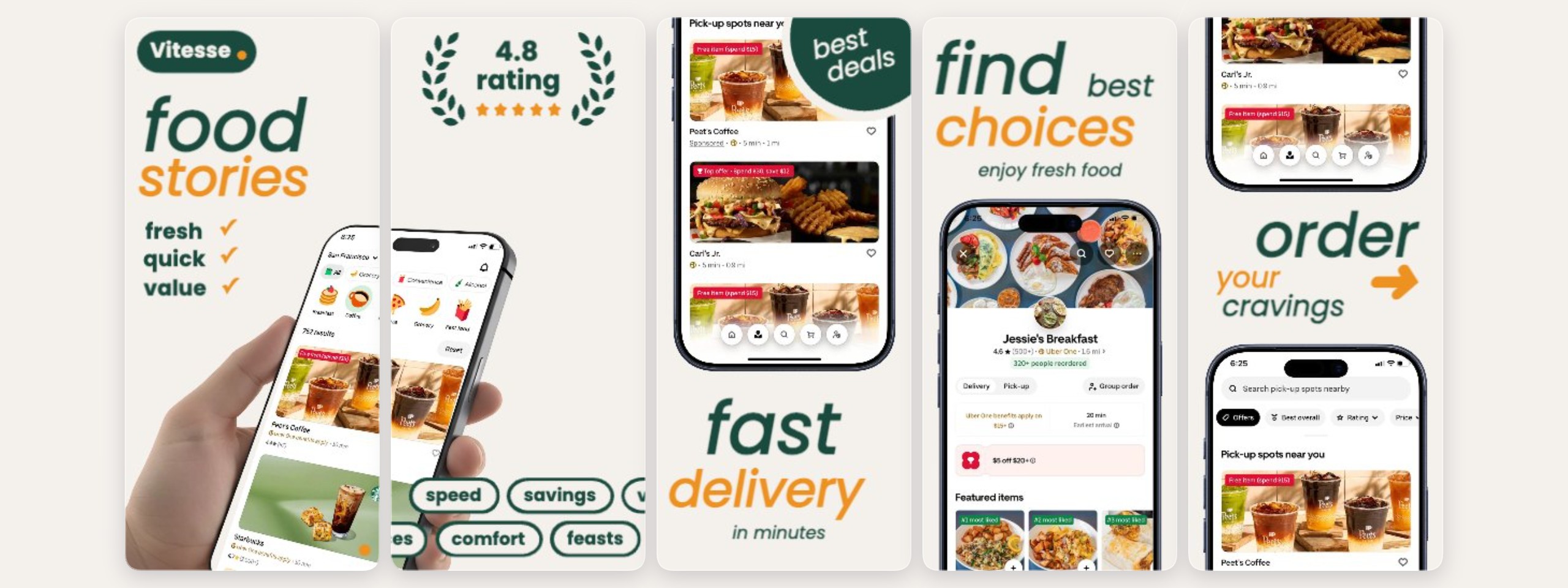 Vitesse Food ordering preview