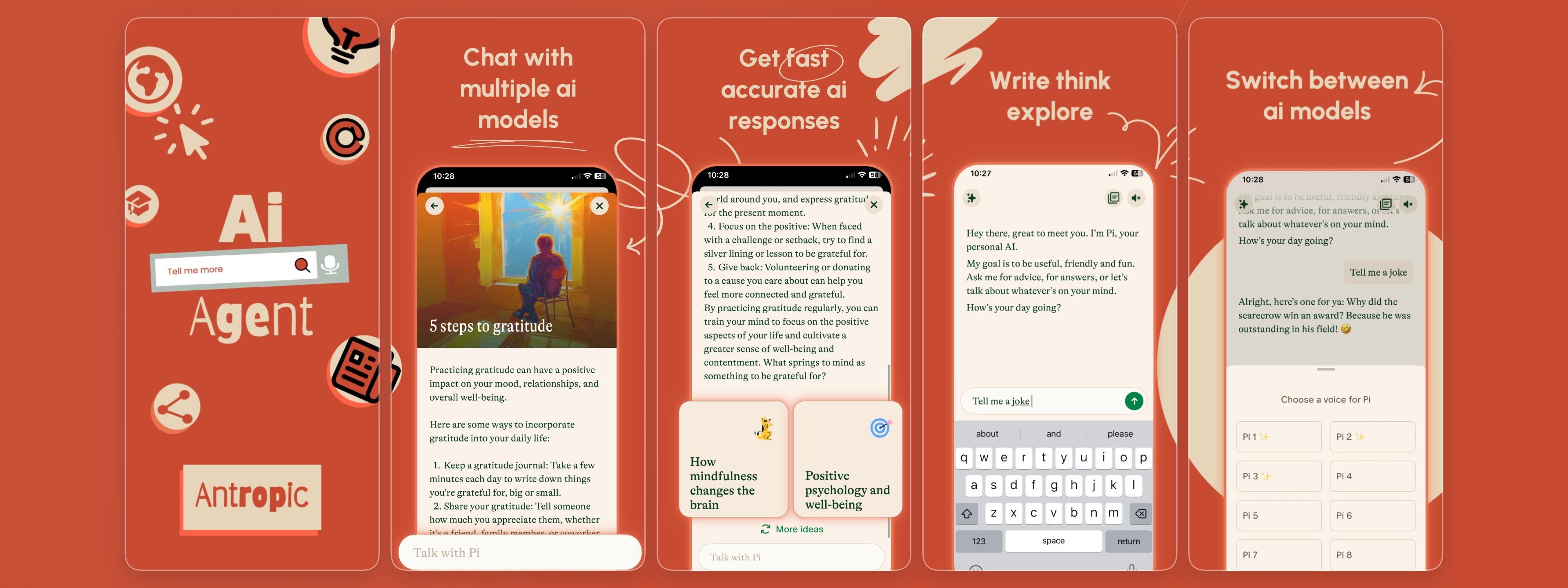 Ai Agent app screenshots preview