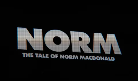 Who gives the final line in Norm: The Tale of Norm Macdonald?