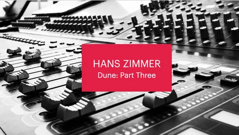 Will Hans Zimmer be nominated for the Academy Award for Best Original Score for Dune: Part Three?