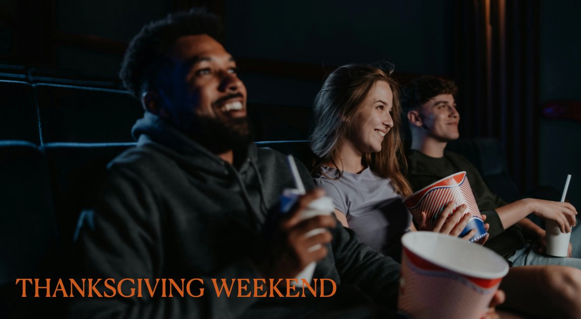 Which movie will be the #1 box office performer Thanksgiving weekend? 