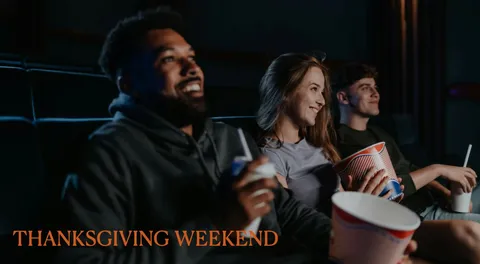 Which movie will be the #1 box office performer Thanksgiving weekend? 