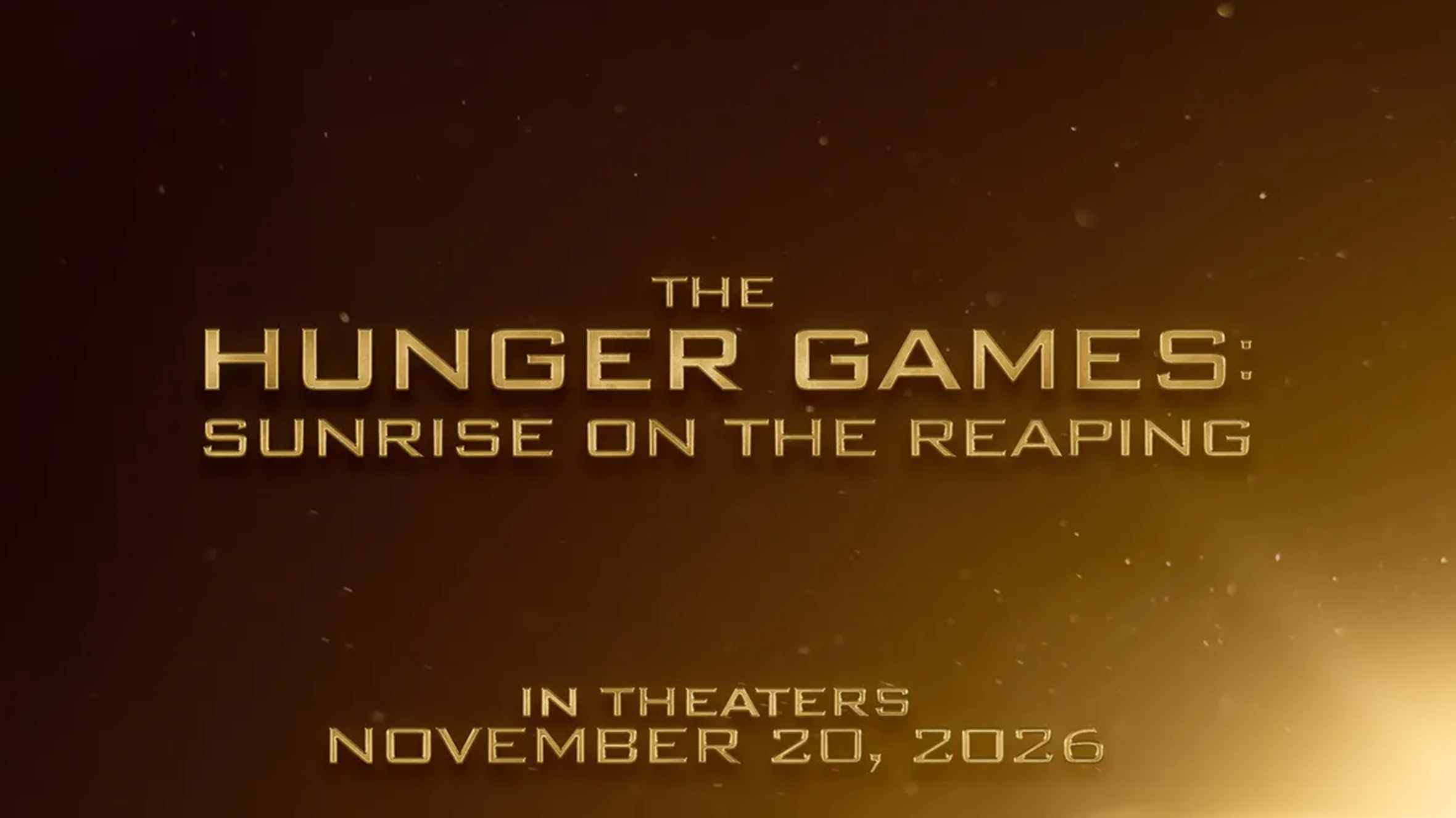 The Hunger Games: Sunrise on the Reaping