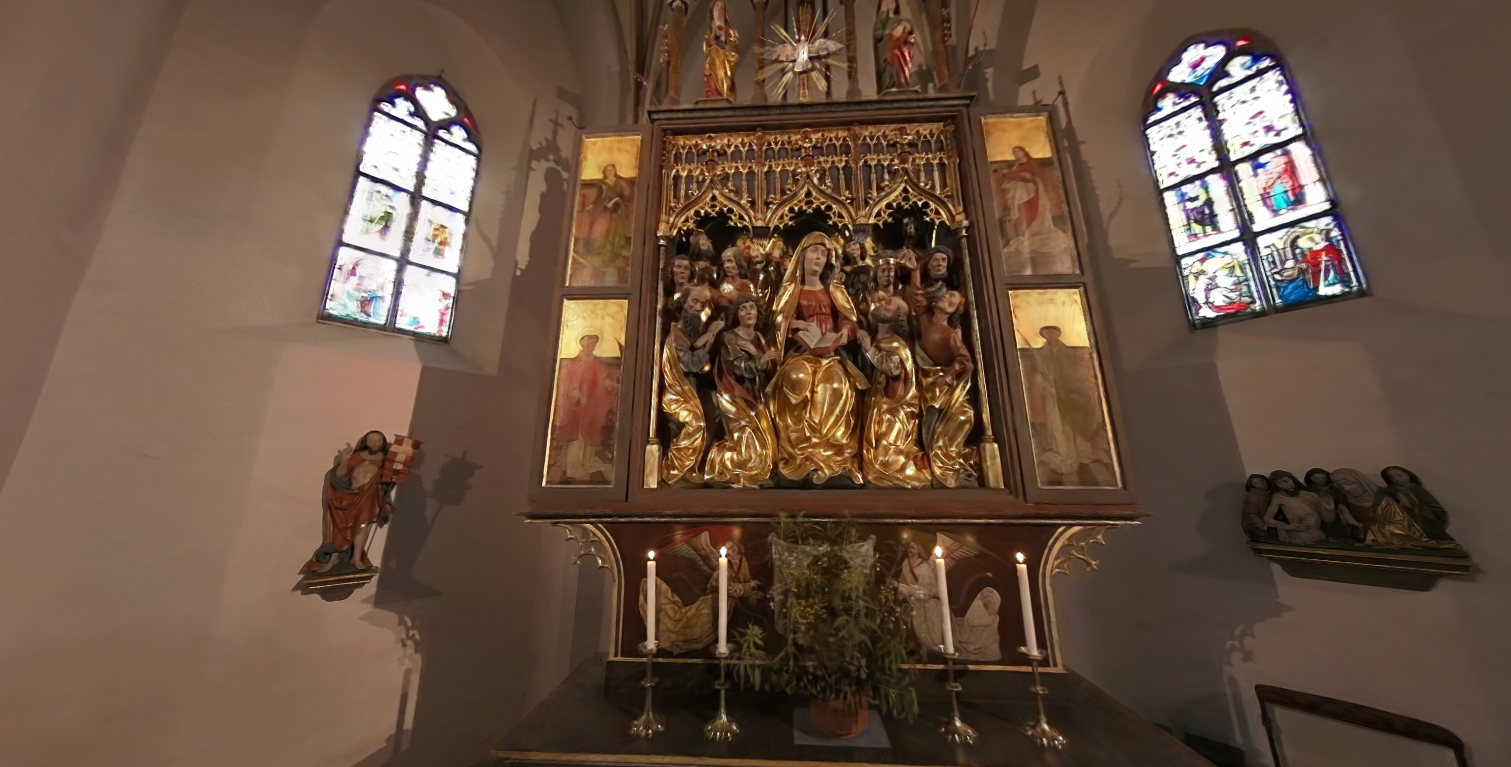 Pullacher Kirche Interieur