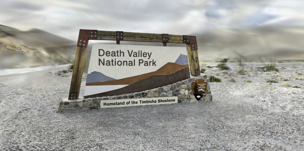 National Park Sign: Death Valley 