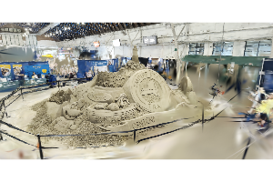 NYS Fair Sand Sculpture 2024