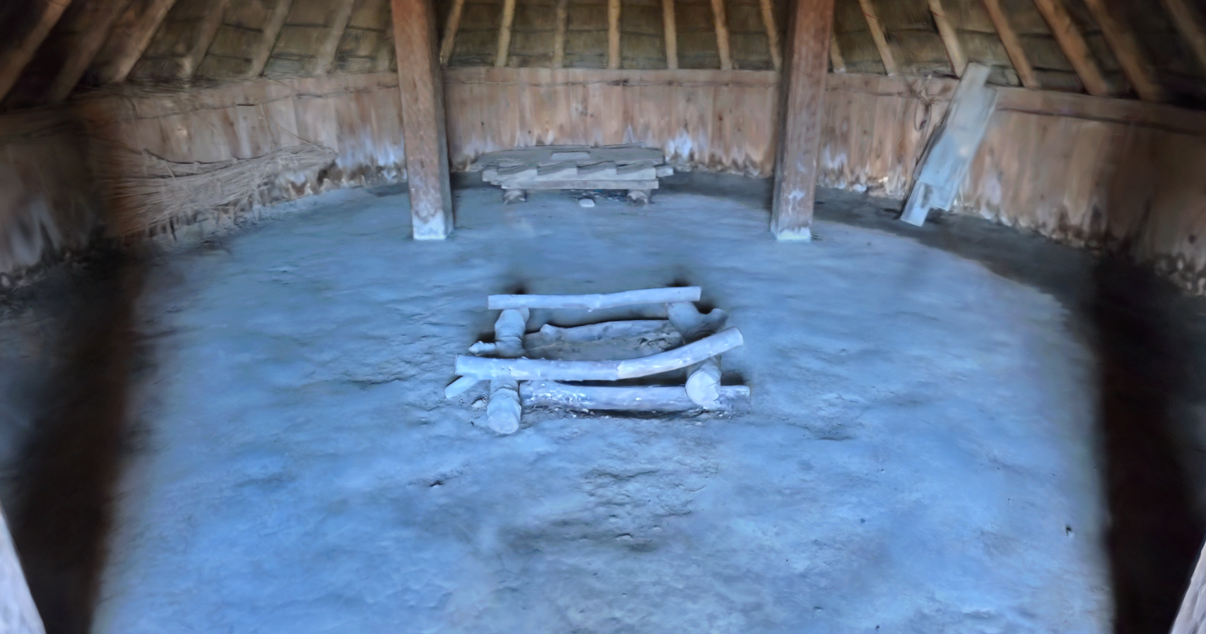 Inside the Pit-style Flat-ground Dwelling