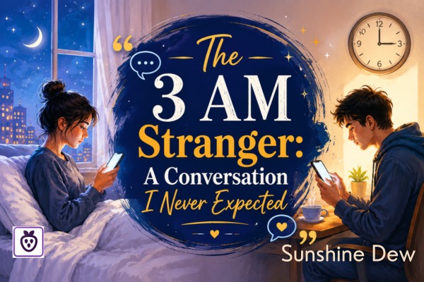 The 3 AM Stranger: A Conversation I Never Expected