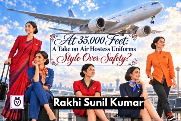 At 35,000 Feet: A Take on Air Hostess Uniforms – Style Over Safety?