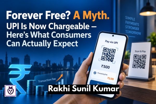 Forever Free? A Myth. UPI Is Now Chargeable — Here's What Consumers Can Actually Expect