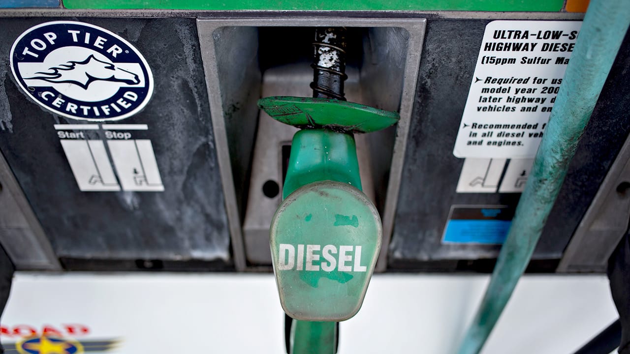 Diesel Hits All-Time Price Record