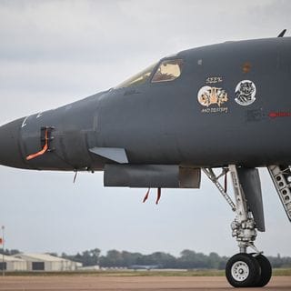 B-1 Bombers Evacuated from RAF Fairford