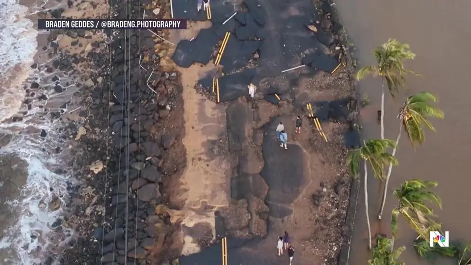 Hurricane Lowell Devastates Hawaii