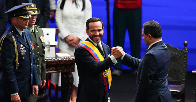 Colombia's Conservative President Inaugurated