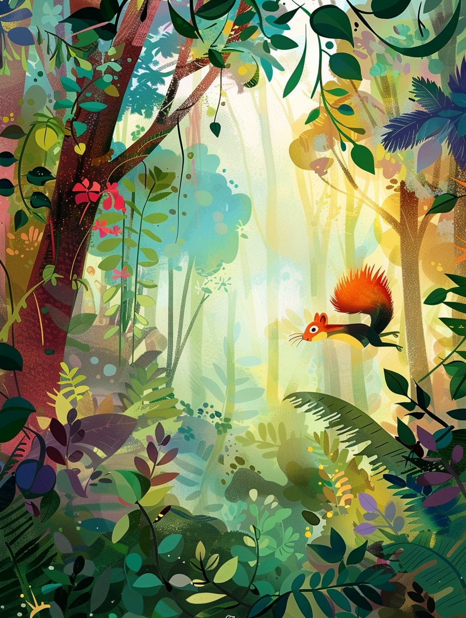 Illustration for page 9 of Adam's Quest