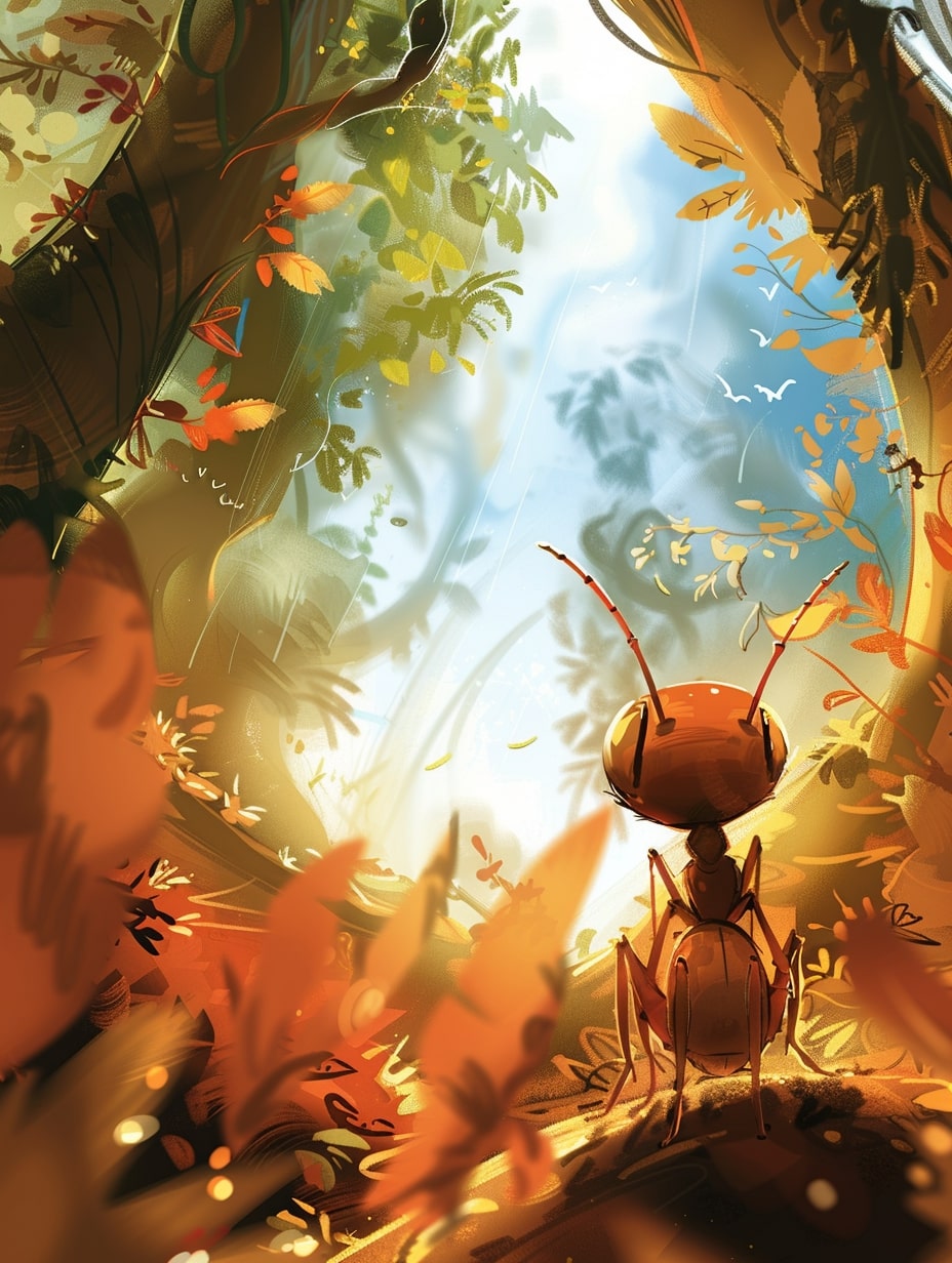 Illustration for page 4 of Adam's Quest