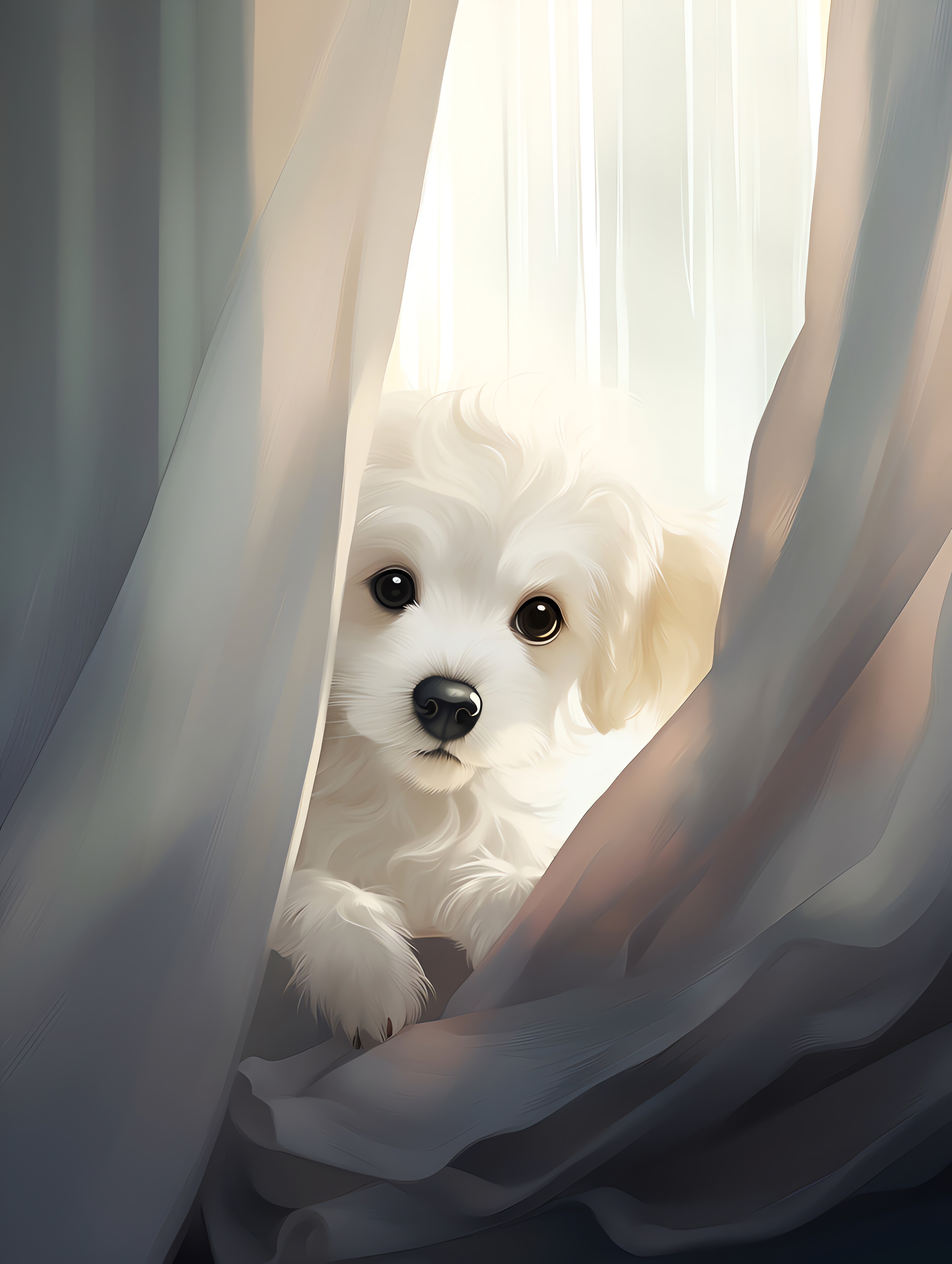 Illustration for page 13 of All the Things a Puppy Can Do!