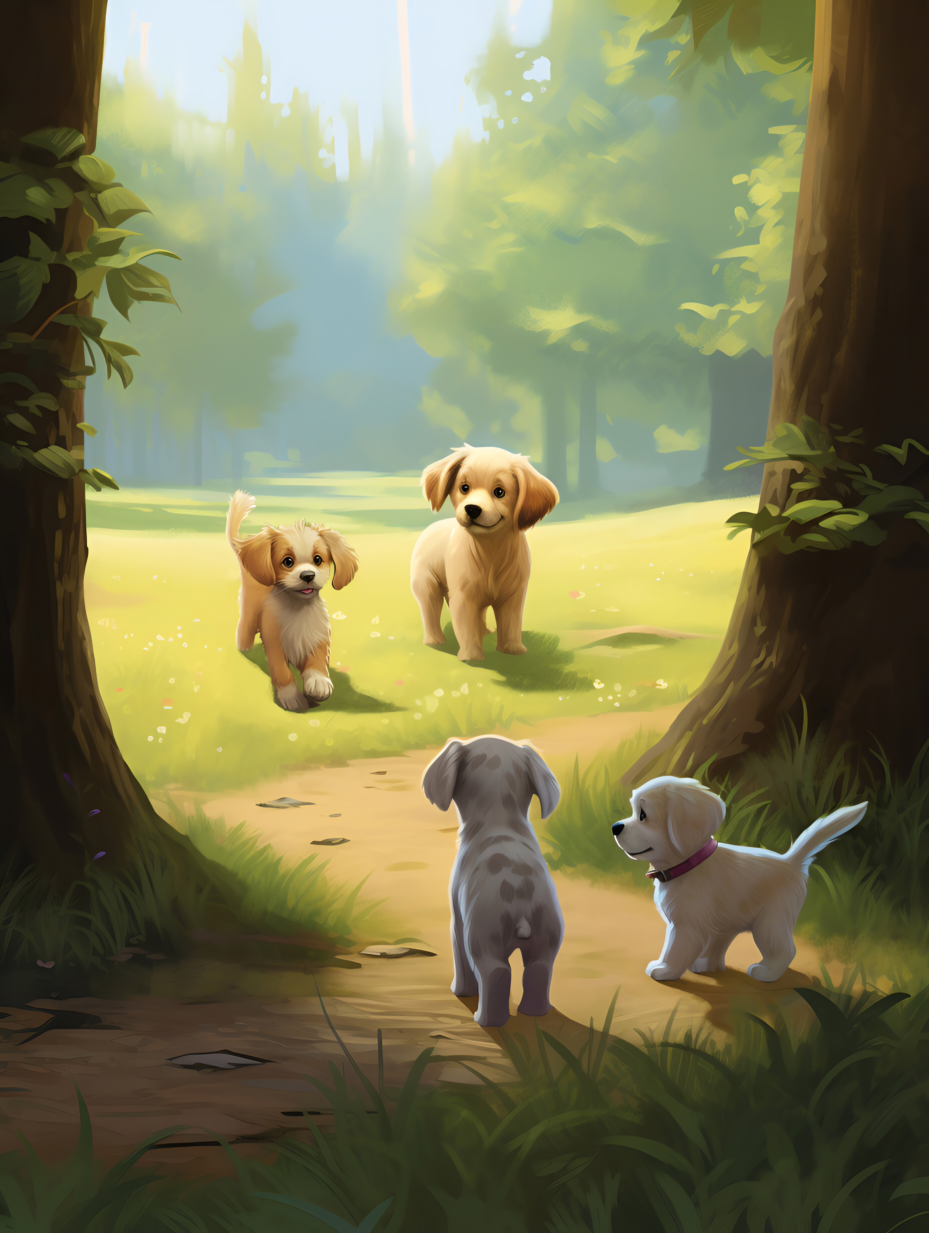 Illustration for page 20 of All the Things a Puppy Can Do!