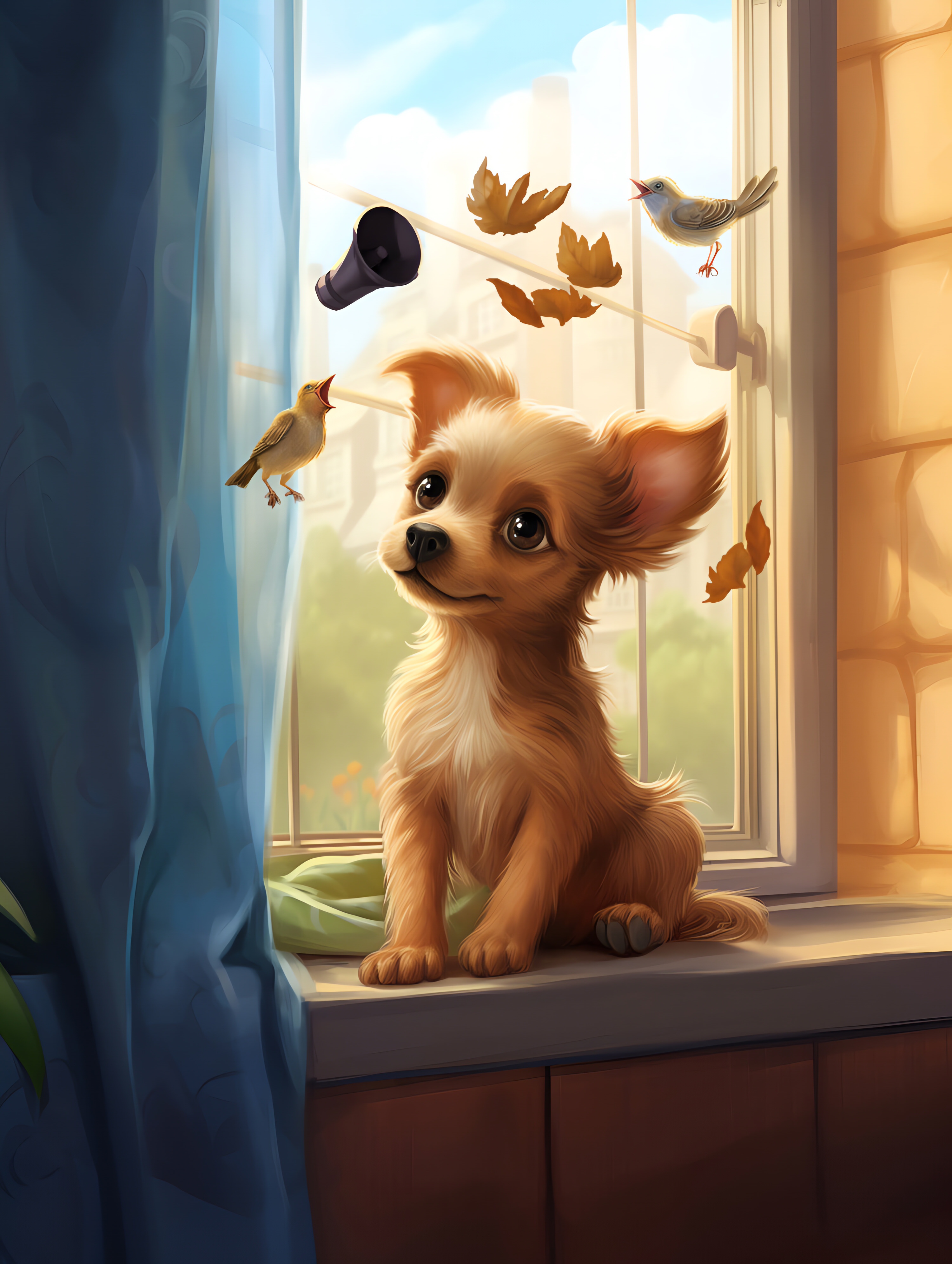 Illustration for page 21 of All the Things a Puppy Can Do!