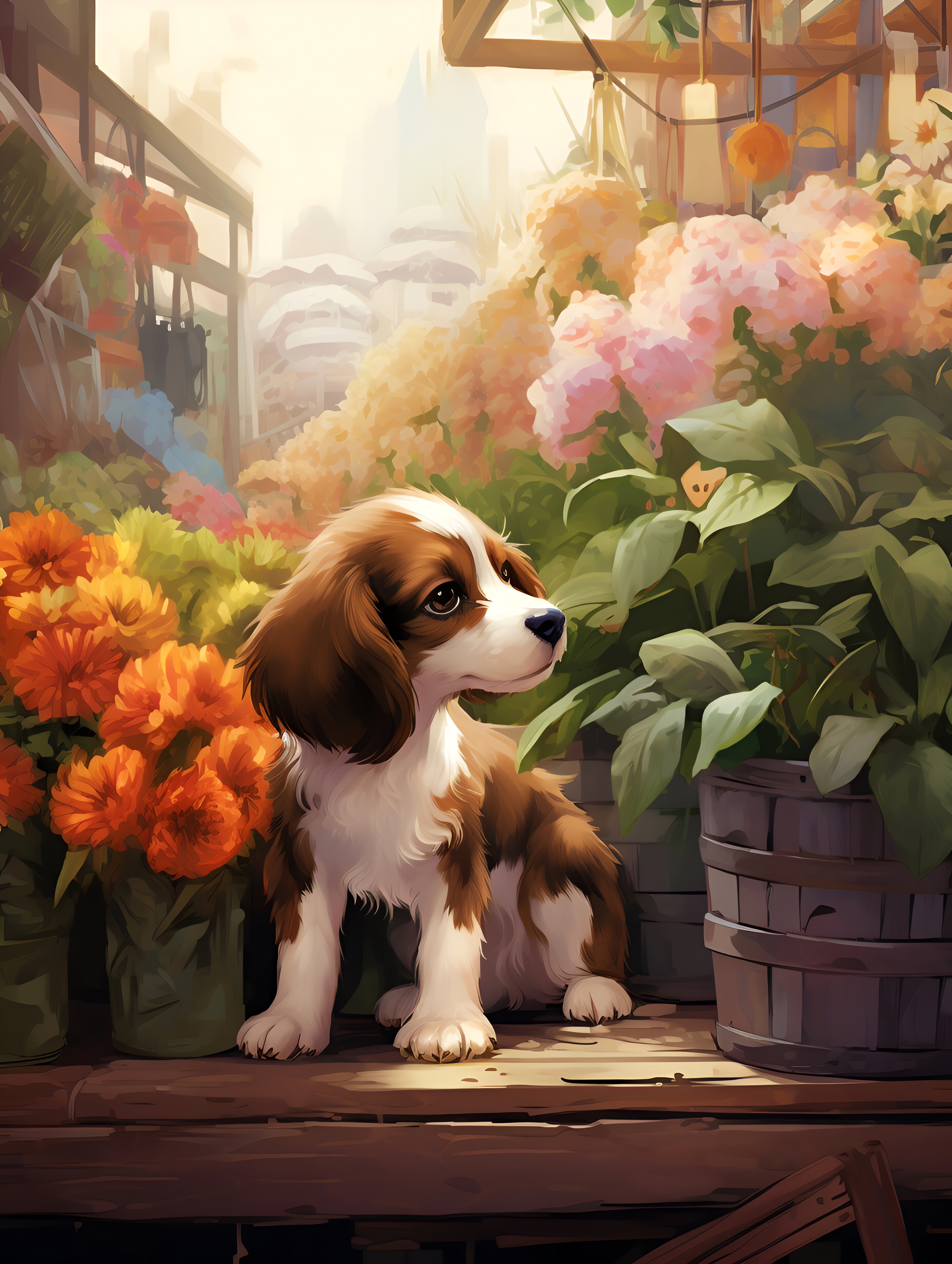 Illustration for page 22 of All the Things a Puppy Can Do!