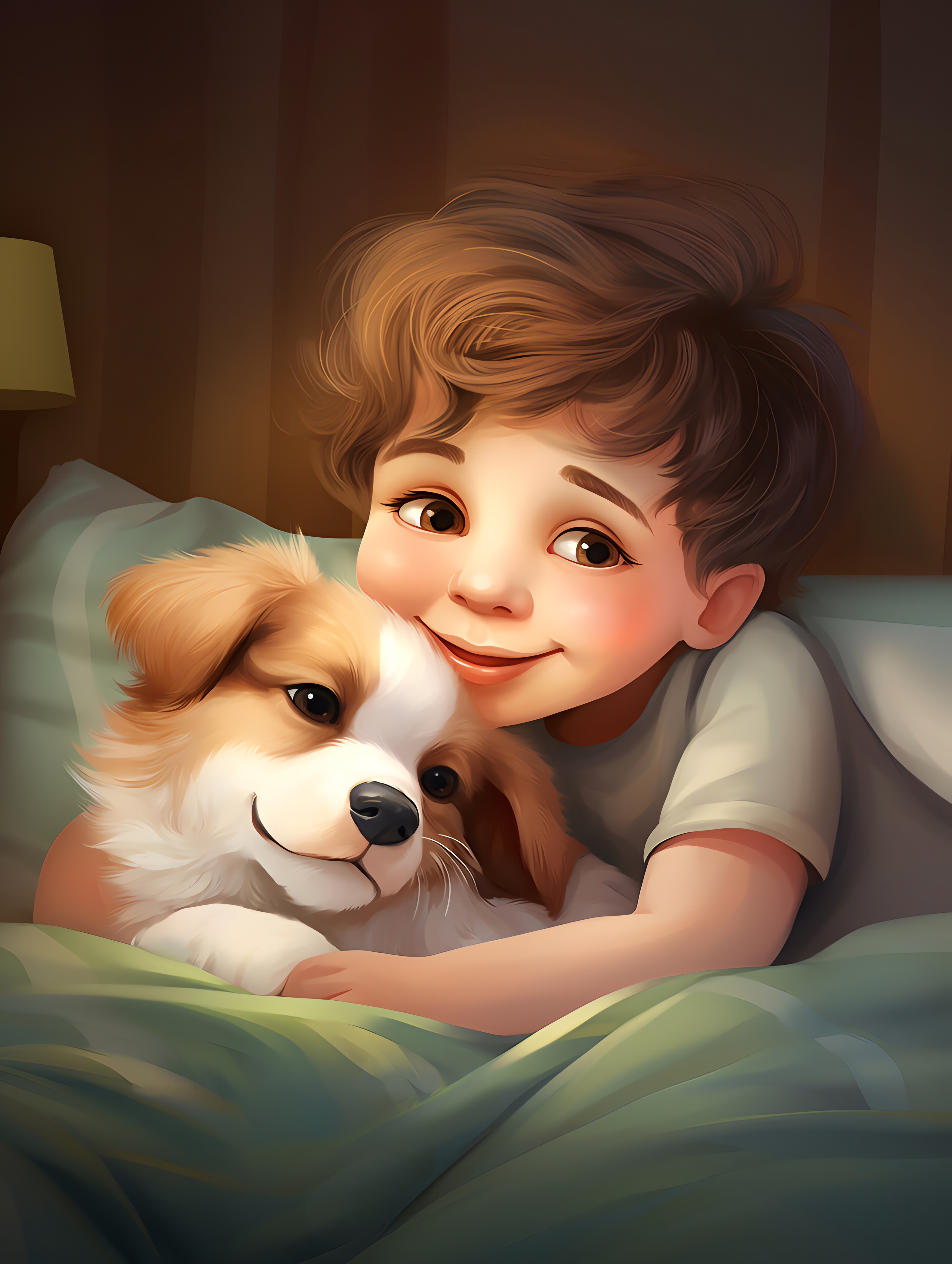 Illustration for page 7 of All the Things a Puppy Can Do!