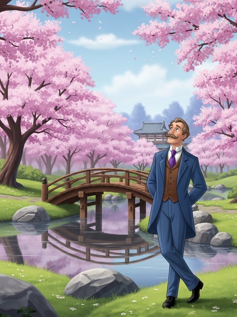 Illustration for page 12 of Around the World in 80 Days