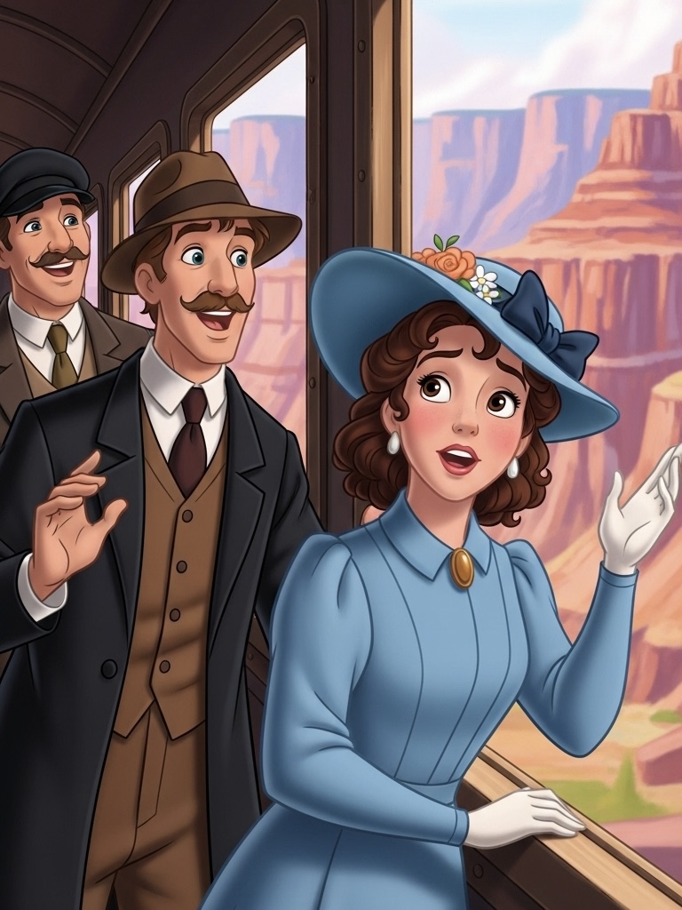 Illustration for page 18 of Around the World in 80 Days