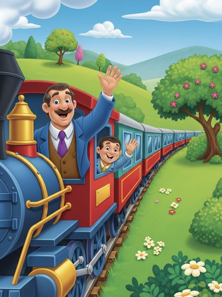 Illustration for page 4 of Around the World in 80 Days