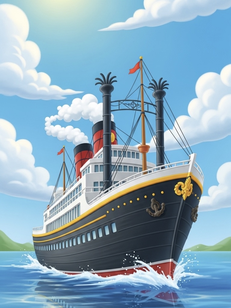Illustration for page 5 of Around the World in 80 Days