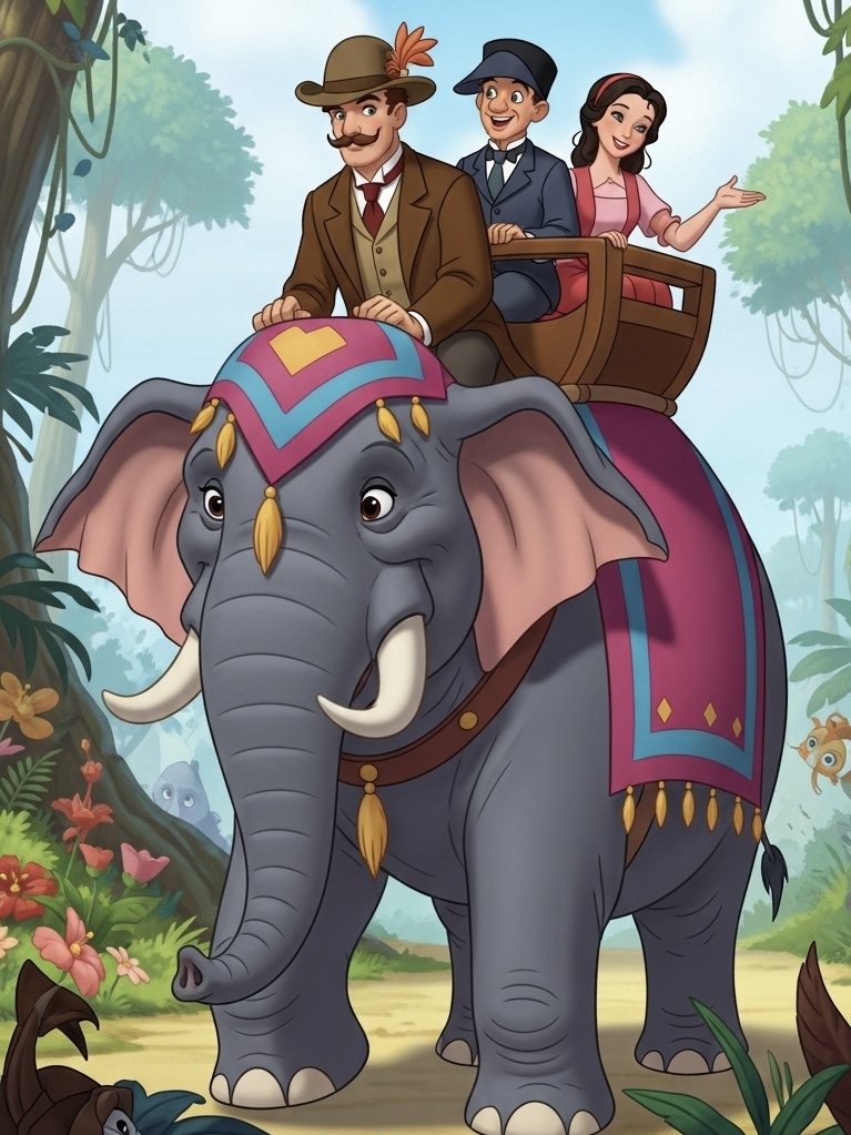 Illustration for page 9 of Around the World in 80 Days