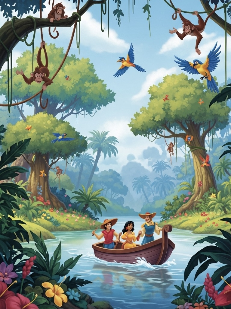 Illustration for page 10 of Around the World in 80 Days