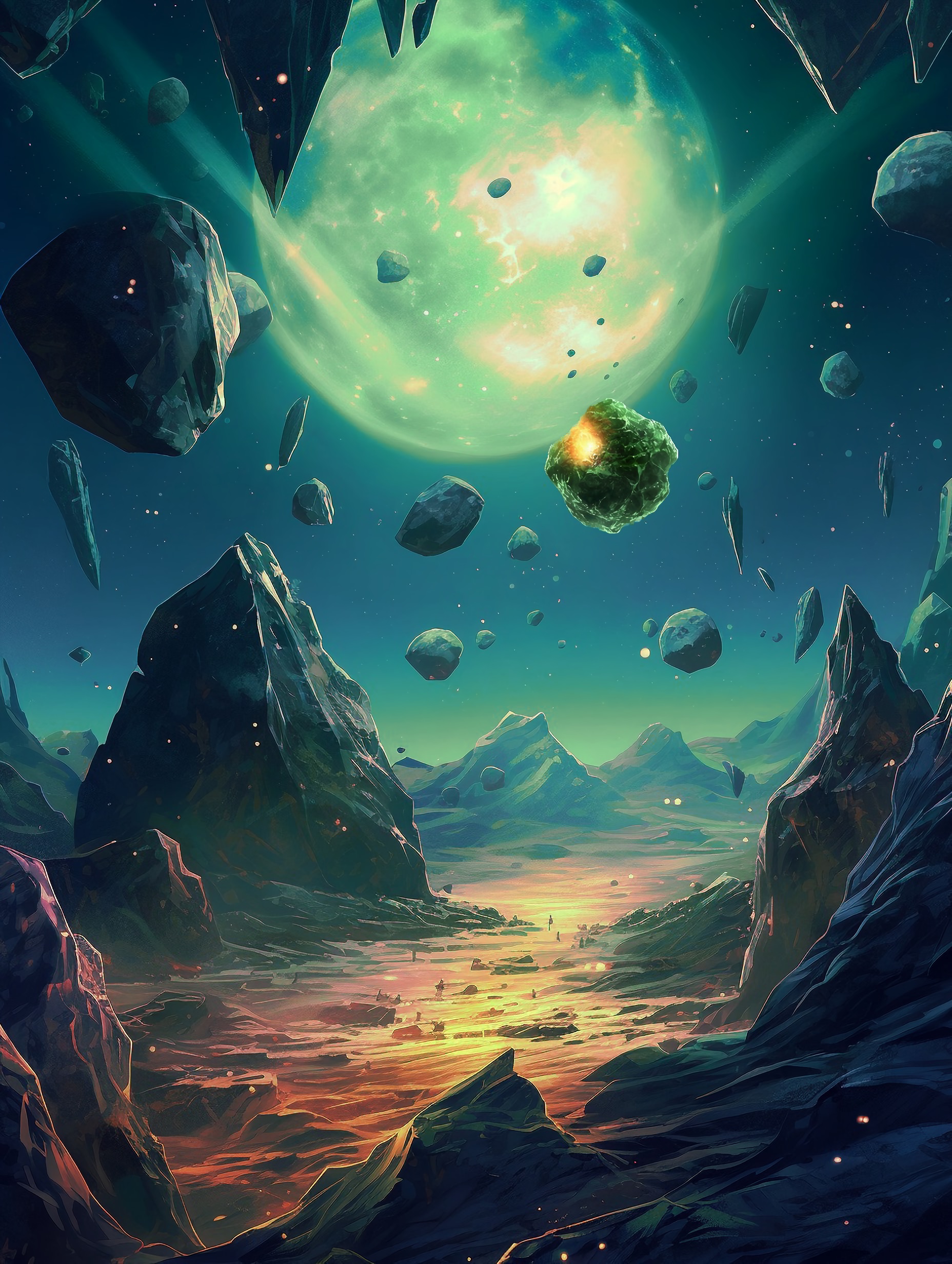 Illustration for page 17 of Aster's Odyssey