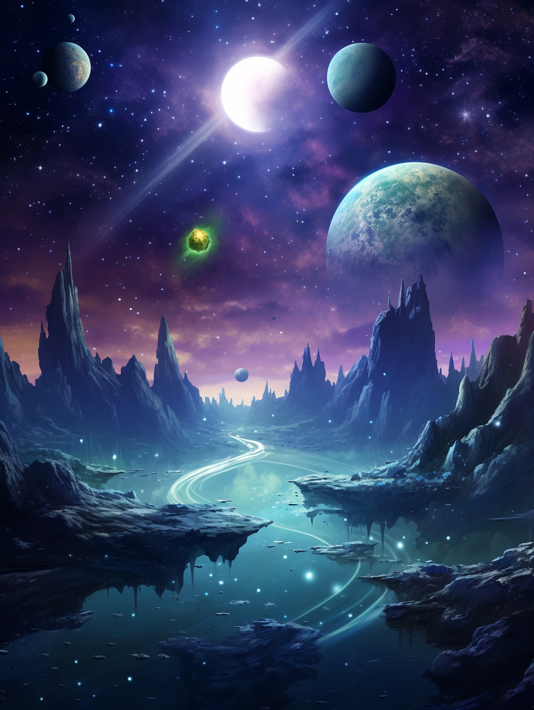 Illustration for page 3 of Aster's Odyssey