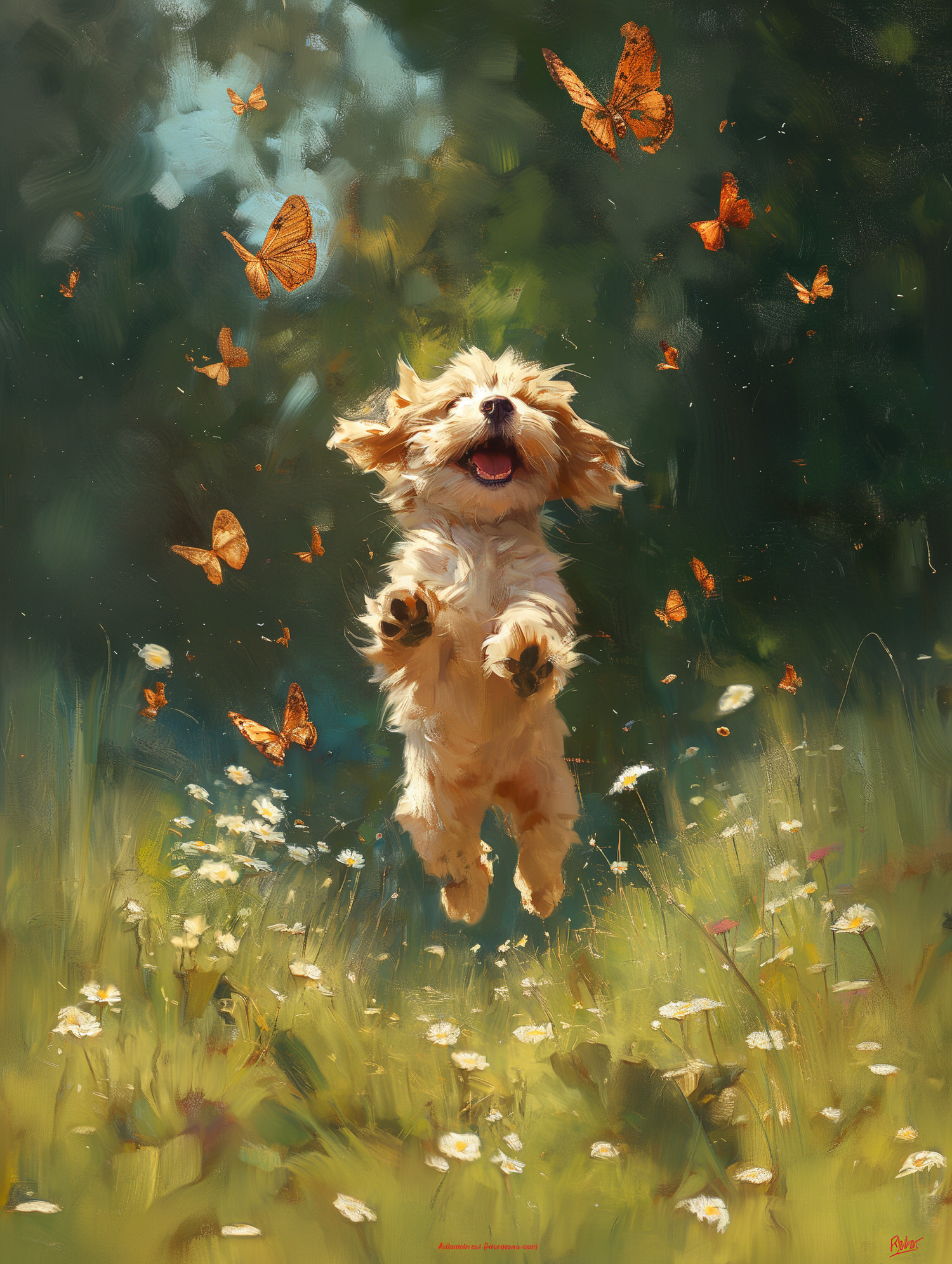 Illustration for page 2 of Brave Little Spot
