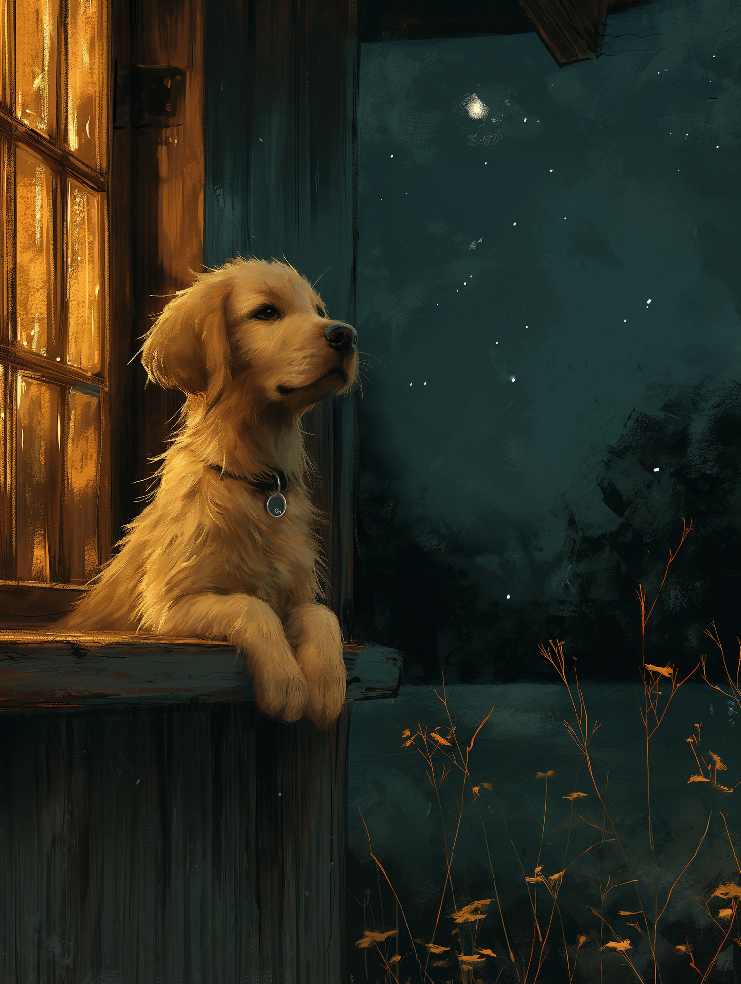 Illustration for page 13 of Brave Little Spot
