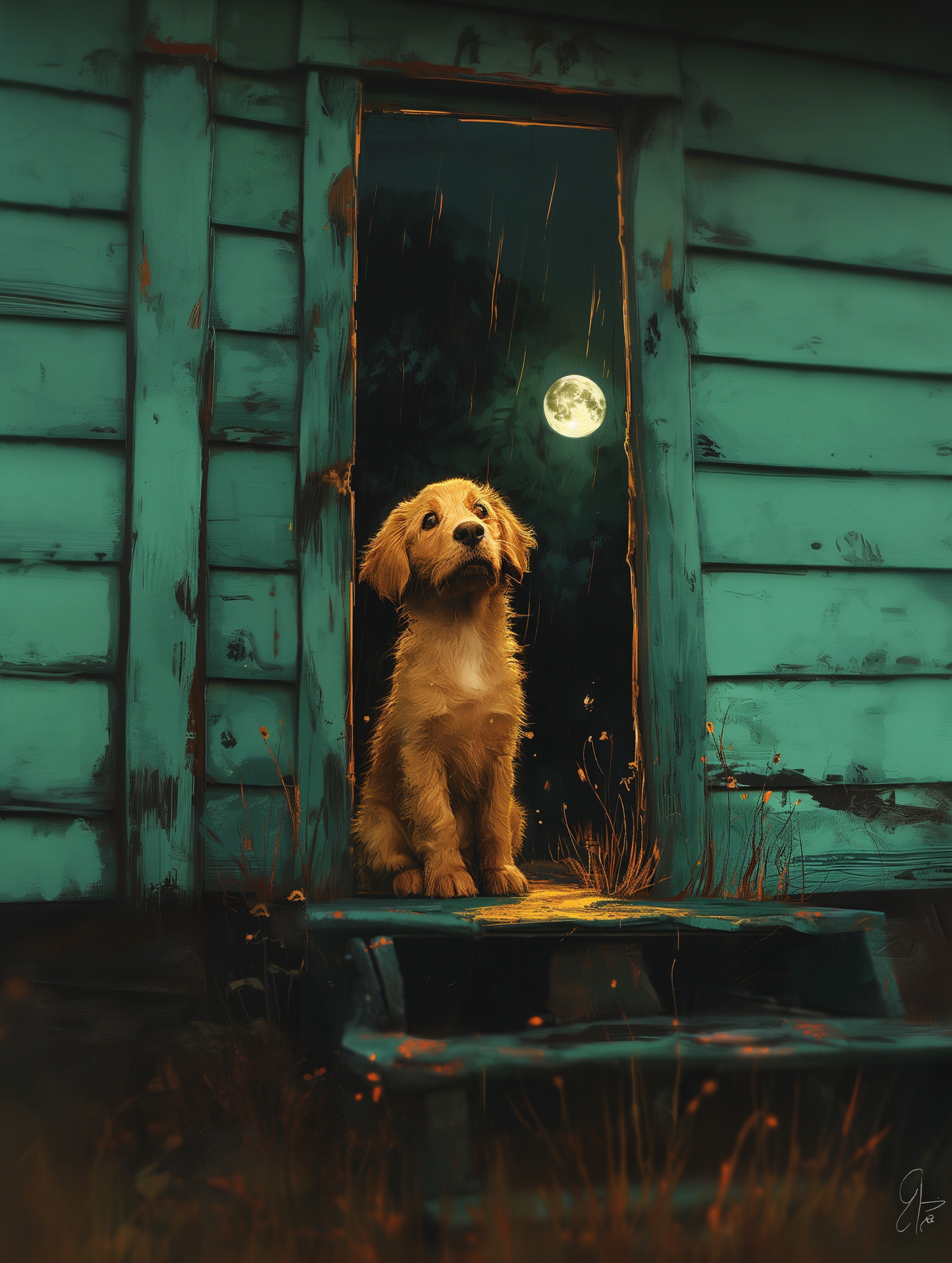 Illustration for page 3 of Brave Little Spot