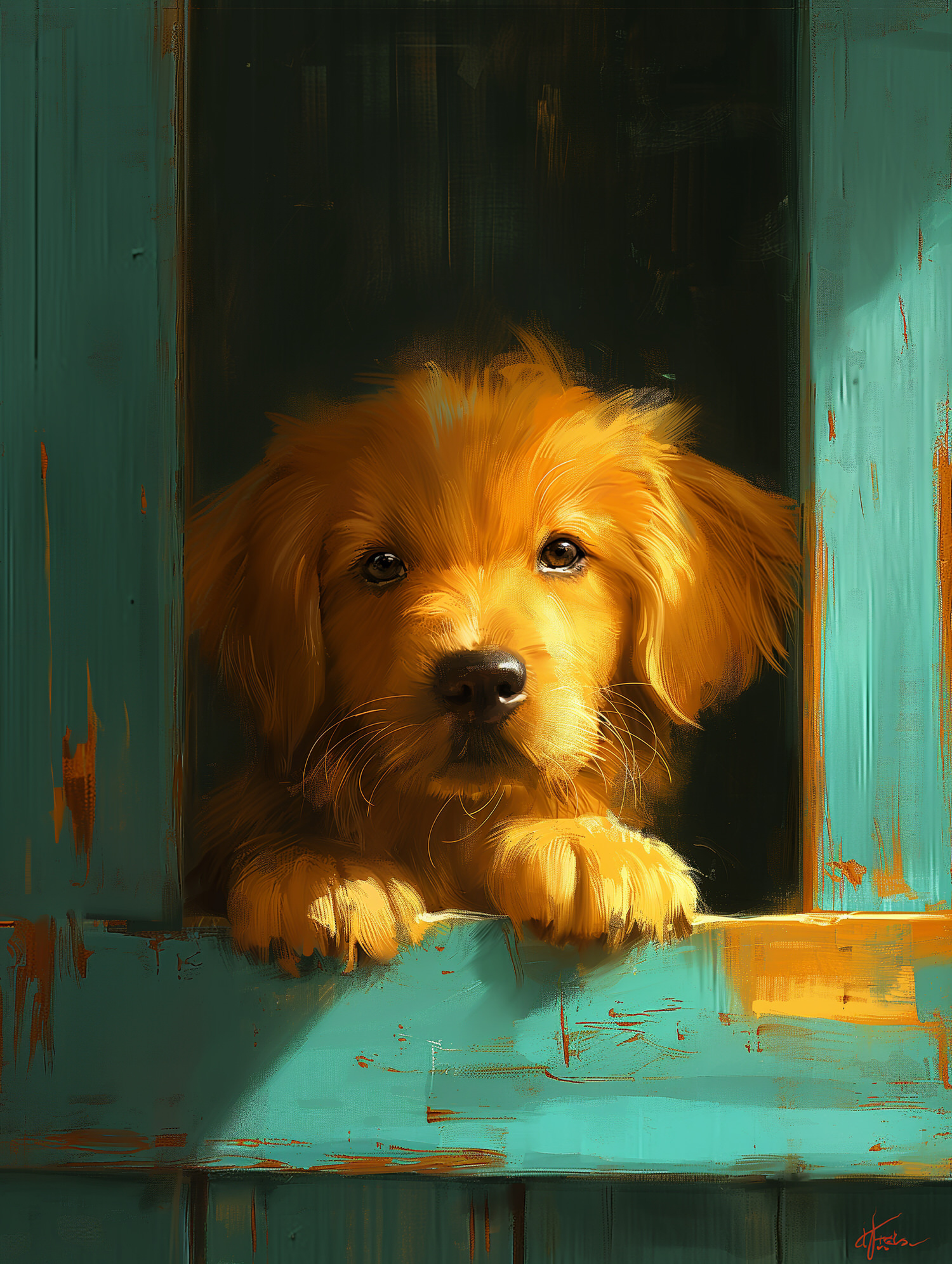 Illustration for page 4 of Brave Little Spot