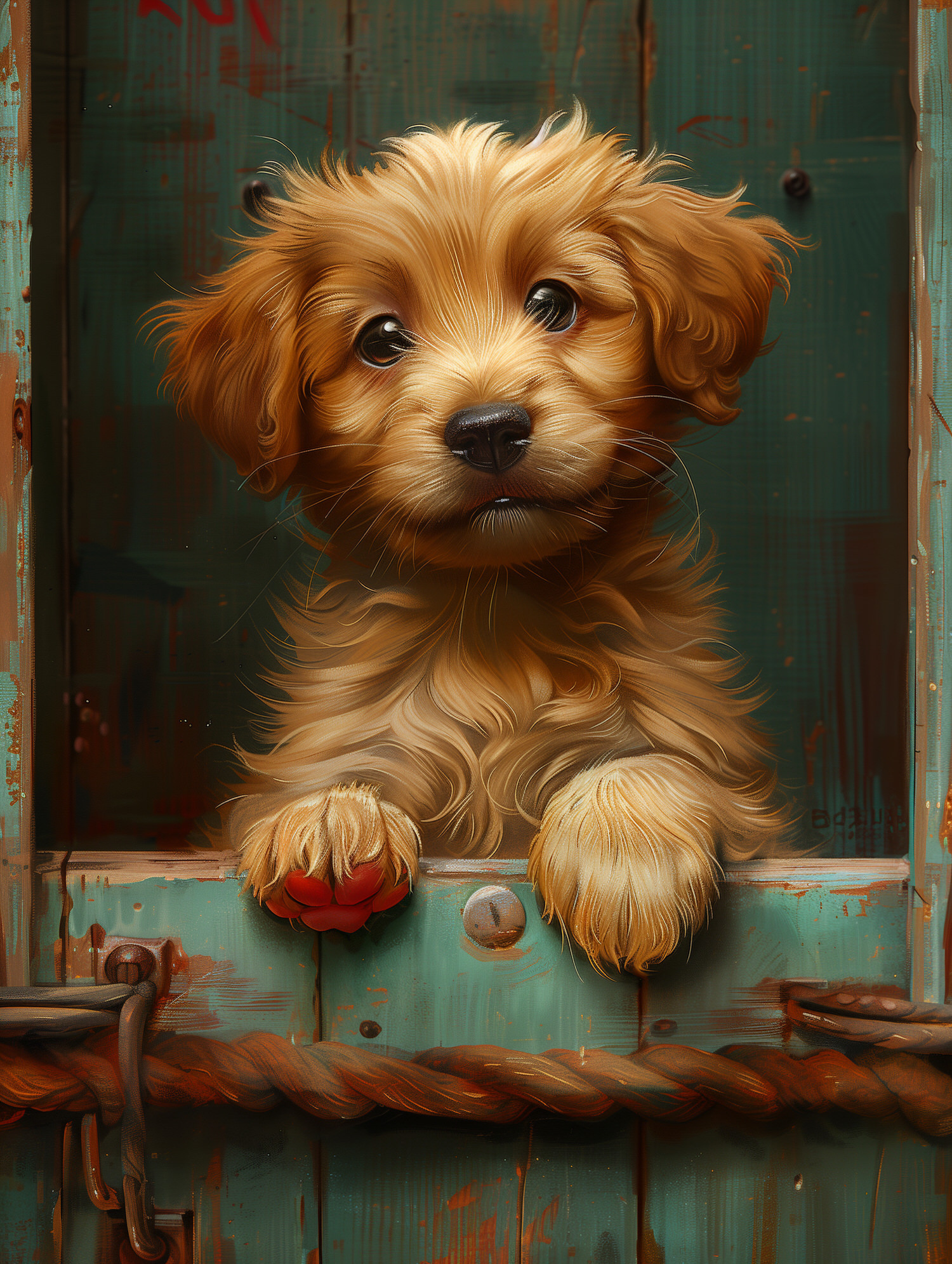 Illustration for page 6 of Brave Little Spot