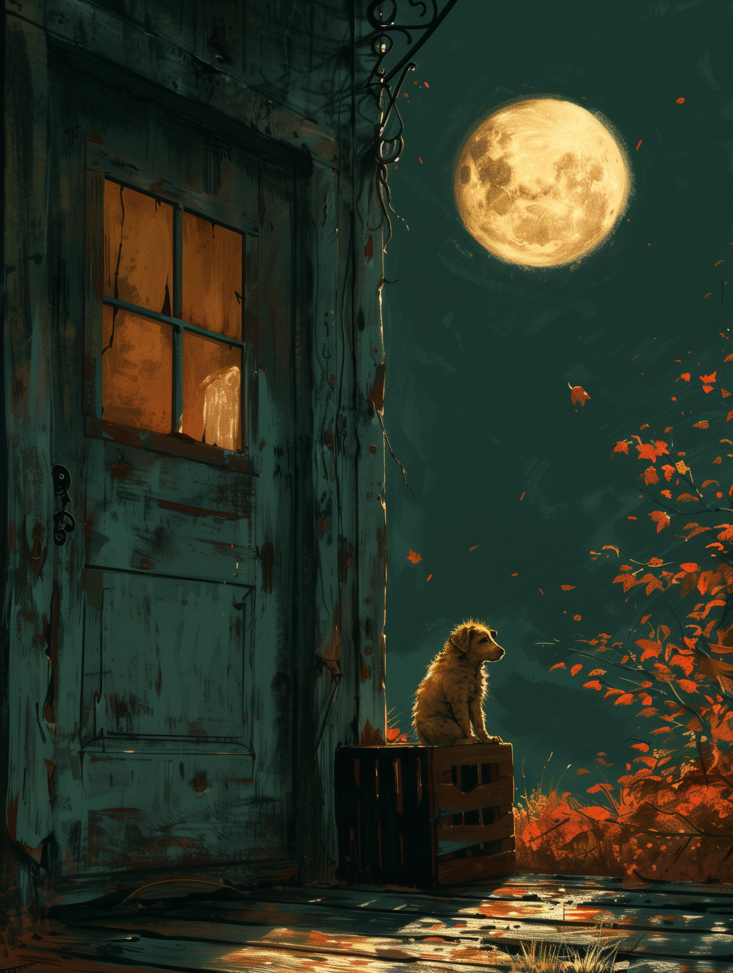 Illustration for page 8 of Brave Little Spot