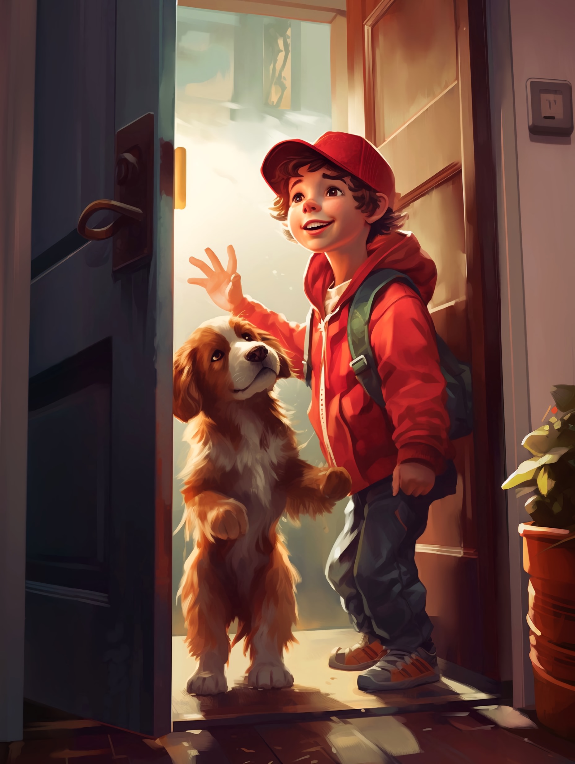 Illustration for page 2 of Can I keep him?