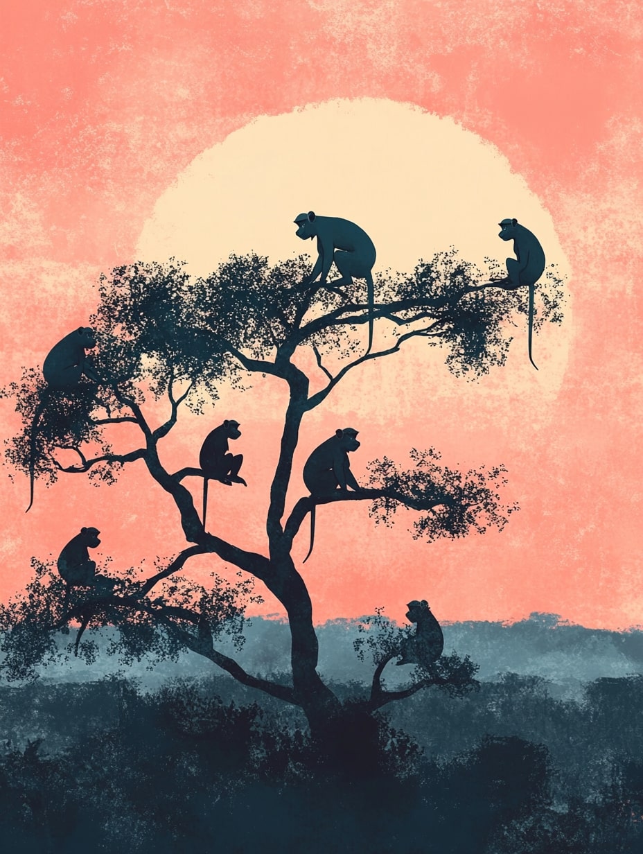 Illustration for page 11 of Eliza's Savanna Safari