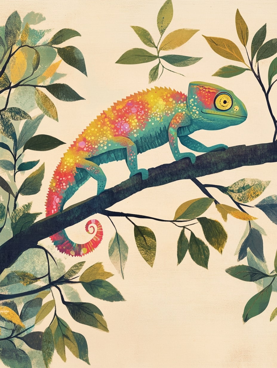 Illustration for page 4 of Eliza's Savanna Safari
