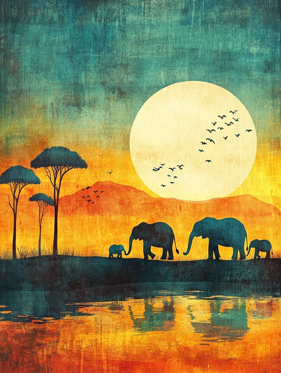 Illustration for page 10 of Eliza's Savanna Safari