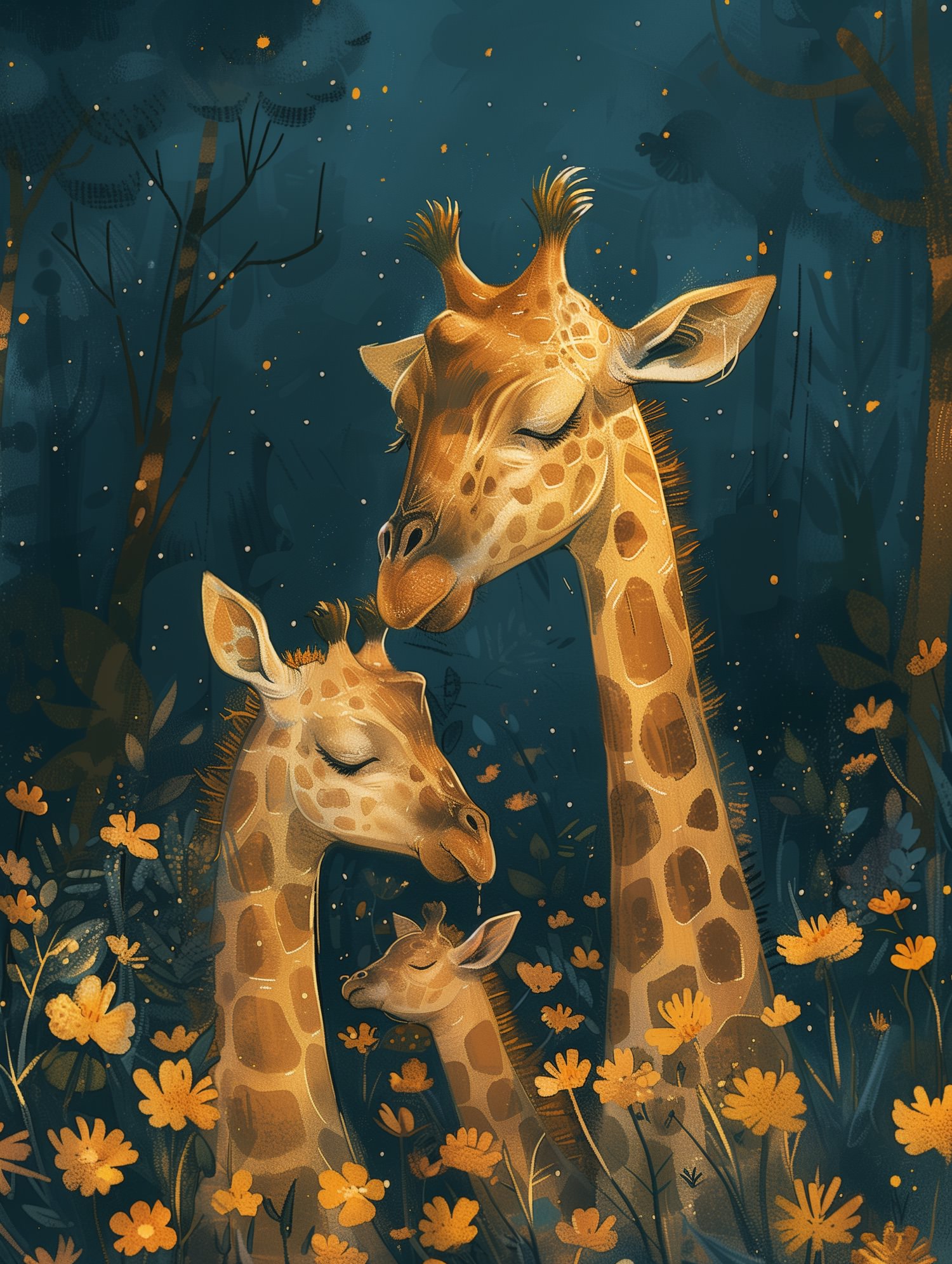 Illustration for page 13 of Go to Sleep, Little One