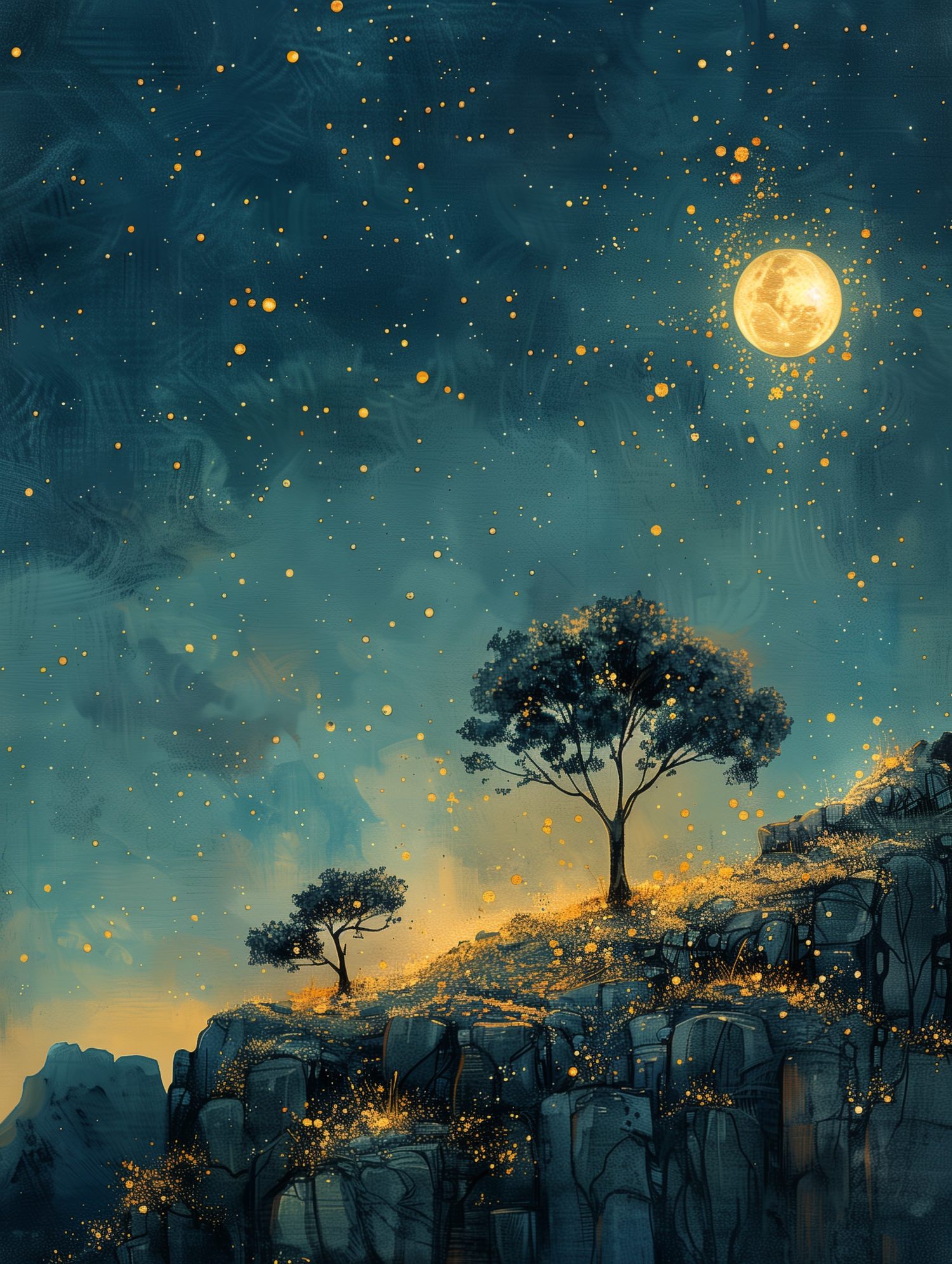 Illustration for page 14 of Go to Sleep, Little One