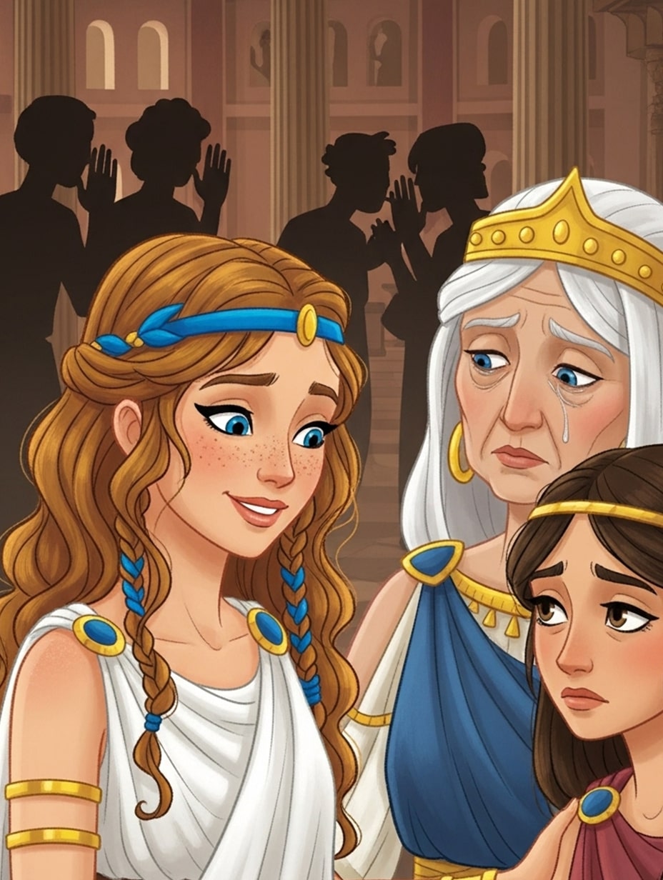 Illustration for page 10 of Helen of Troy: The Journey of a Princess