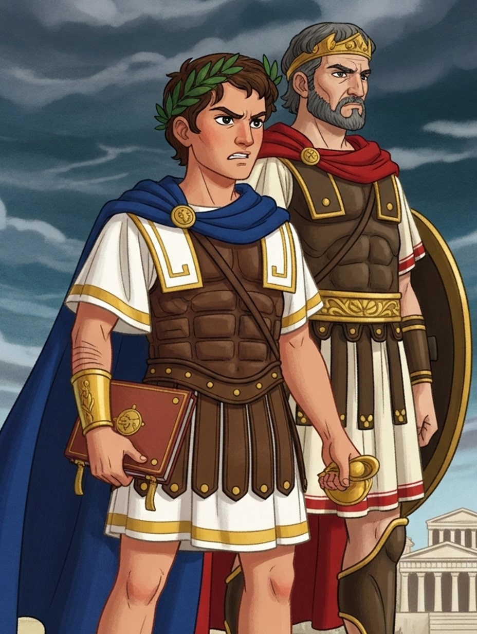 Illustration for page 12 of Helen of Troy: The Journey of a Princess