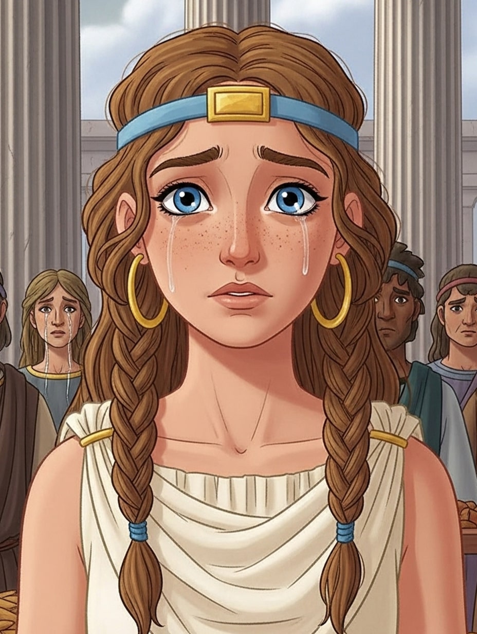 Illustration for page 18 of Helen of Troy: The Journey of a Princess