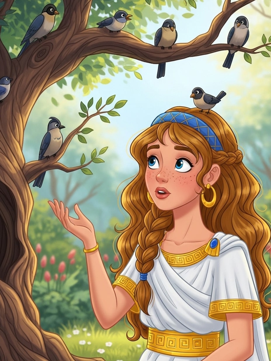 Illustration for page 2 of Helen of Troy: The Journey of a Princess