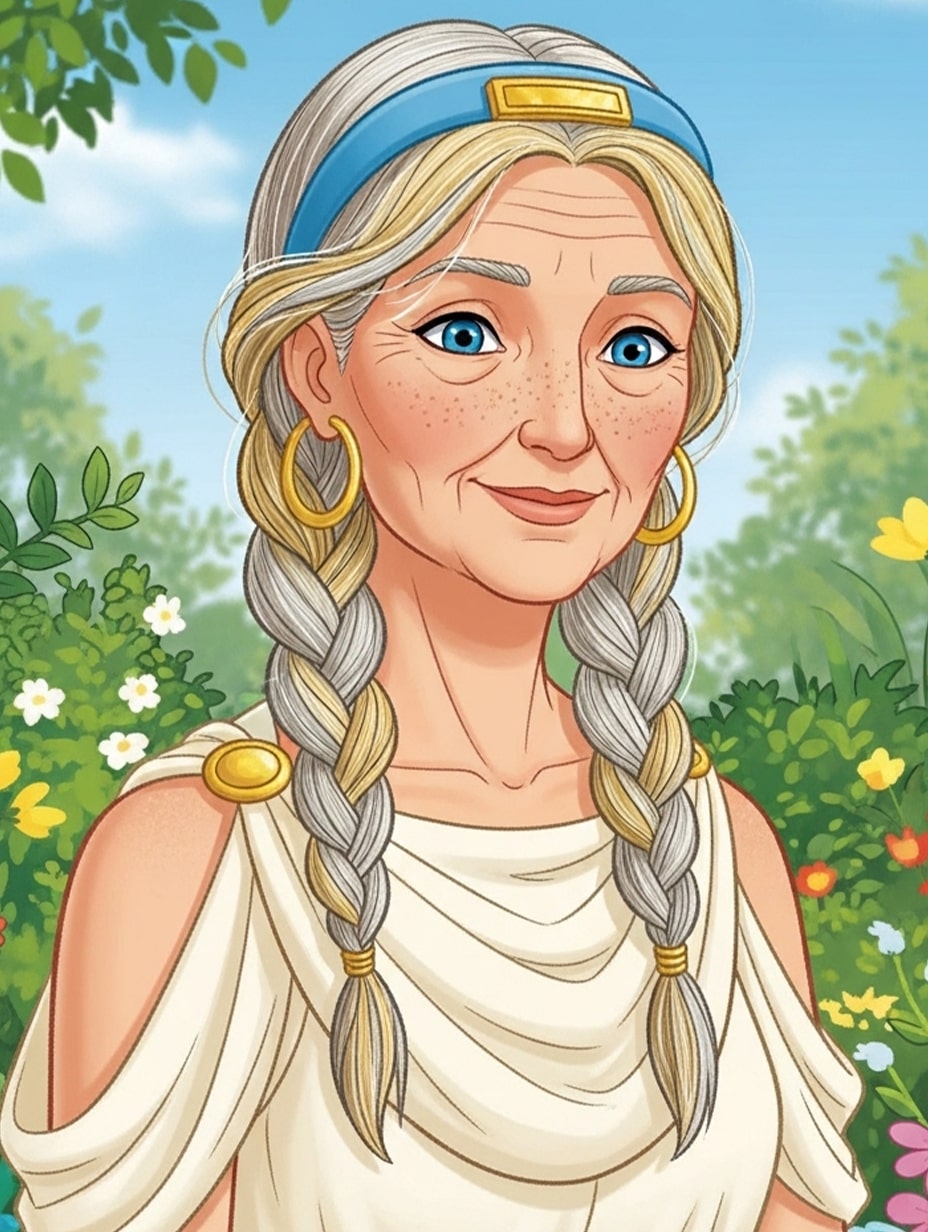 Illustration for page 23 of Helen of Troy: The Journey of a Princess
